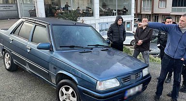 Çorba içmeye geldiği lokantada faciayı önledi