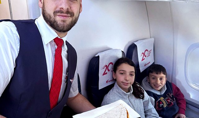 Corendon Airlines uçuşlarında Mangal Lahmacun'a yoğun ilgi