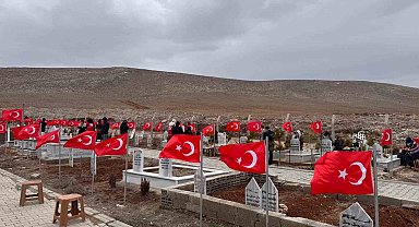 Çorum Belediyesi kardeş şehir Afşin'i deprem felaketinin yıldönümünde yalnız bırkmadı