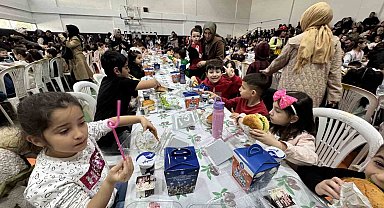 Çorum Belediyesi'nden çocuklara "tekne orucu" iftarı