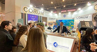 Çorum'un gastronomi zenginliği uluslararası fuarda tanıtıldı