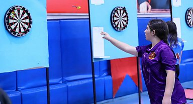 Dart Türkiye şampiyonası 4. etap yarışmaları Denizli'de