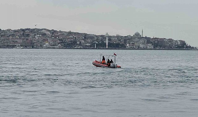 Deniz İbişler'i Beşiktaş açıklarında arama çalışmaları sürüyor