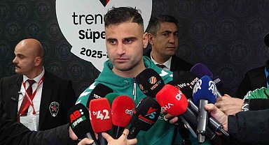 Deniz Türüç: "Bundan sonra her maç bizim için yeni bir meydan okuma olacak"
