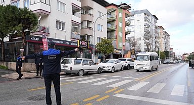 Denizli zabıtasından şehir içi minibüslere denetim