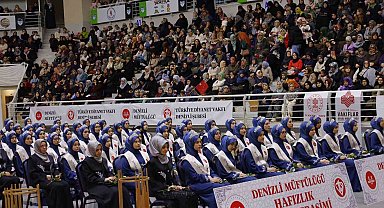 Denizli'de 168 öğrenci hafızlık icazeti aldı