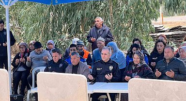Depremde hayatını kaybeden polisler dualarla anıldı