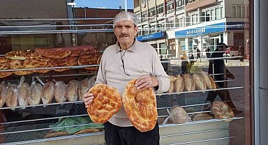 Devrek'te Ramazan pidesi vatandaşların tüketimine sunulmaya başlandı