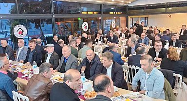 Devrekli muhtarlar iftar yemeğinde bir araya geldiler