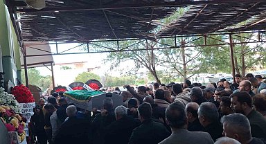 Didim meclis üyesi Erol'un evladı son yolculuğuna uğurlandı