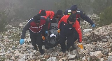 Dinamit patlamasıyla ölen şahsın uçuruma atıldığı iddiası