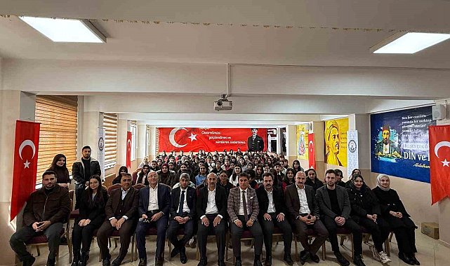 Diyadin'de "Bir bilenle bilge nesil" projesi öğrencilerle buluştu