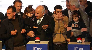 Diyarbakır'da 12 bin 165 konut için kura çekimi yapıldı