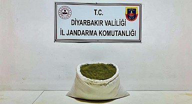Diyarbakır'da 38 kilo esrar ele geçirildi