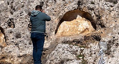 Diyarbakır'da kaya mezarları ve duvar kabartmalarına belgesel fotoğraf çalışması