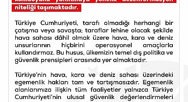 DMM: "Türkiye'nin İran'a yönelik son saldırılara destek verdiği yönündeki iddialar tamamen asılsızdır"