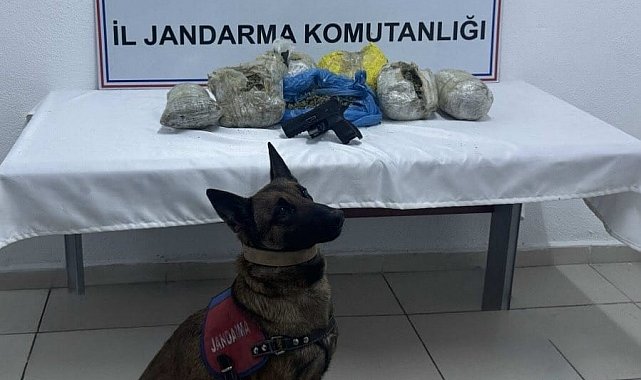 Doğubayazıt'ta 4 kilo 198 gram kubar esrar ele geçirildi