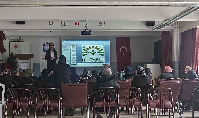 Domaniç'te kadın kooperatifi üyelerine yönelik eğitim düzenlendi