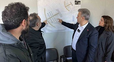 Dr. Mustafa Canbey Körfez'de yatırımları yerinde inceledi