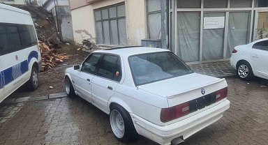 Drift yapan sürücüye 69 bin 846 lira ceza