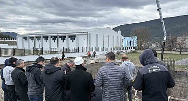 Durağan'da 12 dairelik sosyal konut projesinde ilk adım atıldı