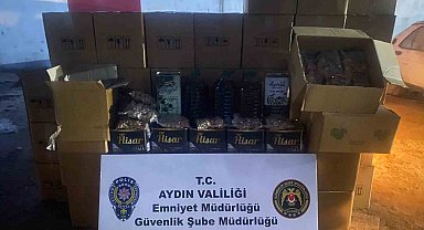 Durdurulan araçtan litrelerce tağşiş zeytinyağı çıktı