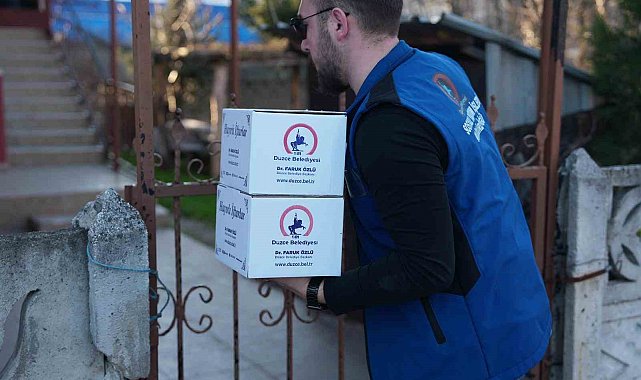 Düzce'de ihtiyaç sahipleri yalnız bırakılmıyor