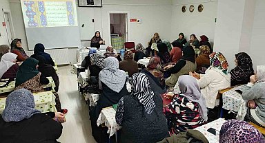 Düzce'de kadınlara özel sohbet