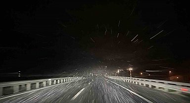 Düzce'de kar yağışı başladı