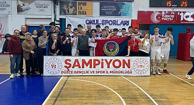 Düzce'de voleybol rüzgarı