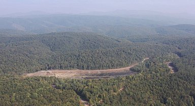 Düzce'nin ilk yapay gölü tamamlanıyor