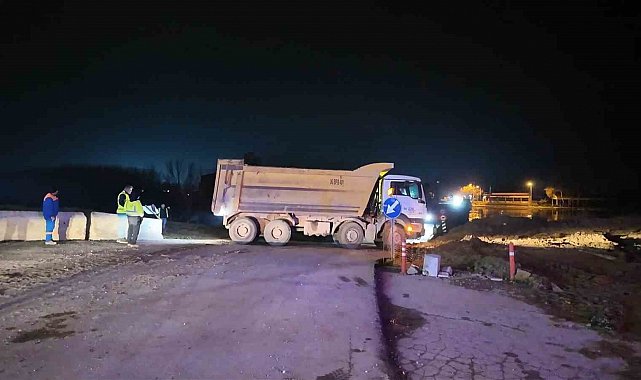 Edirne'de nehirlerde taşkın riski: Tunca ve Meriç Köprüsü ulaşıma kapatıldı