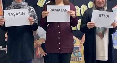 Eğitimcilerden dikkat ceken Ramazan etkinliği