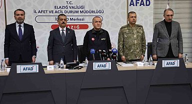 Elazığ Valisi Hatipoğlu: "Acının büyüklüğü karşısında dayanışmamız daha da büyüdü"