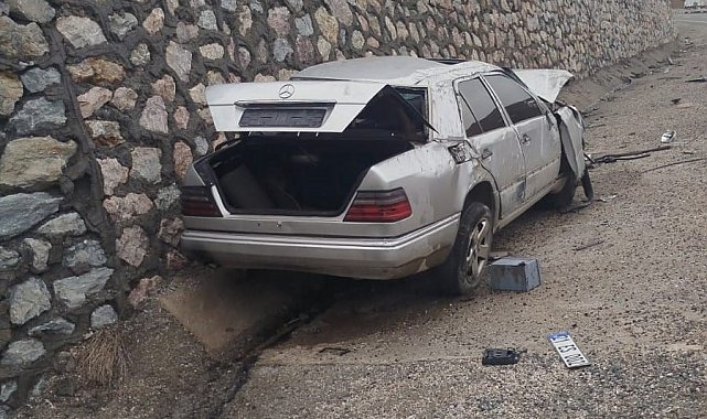 Elazığ'da trafik kazası: 1 ölü