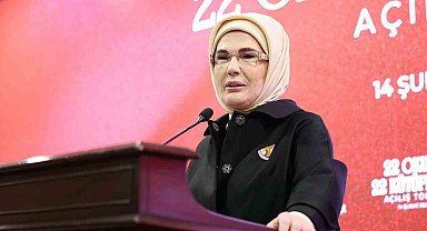 Emine Erdoğan: "Kütüphane okulların kalbidir, ruhudur, can damarıdır"
