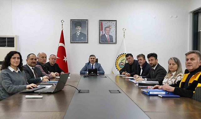 Encümen toplantısı gerçekleştirildi