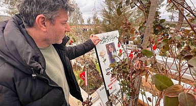 Enkaz altındaki kızının elini hiç bırakmamıştı, depremin 3. yılında kabrini ziyaret etti
