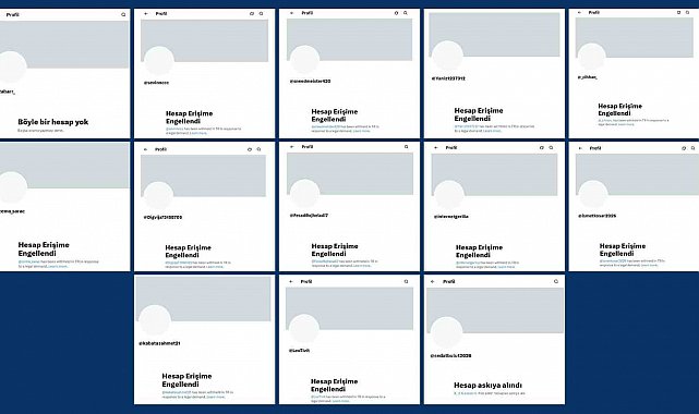 Epstein dosyaları kapsamında bilgi kirliliği oluşturan hesaplara erişim engeli