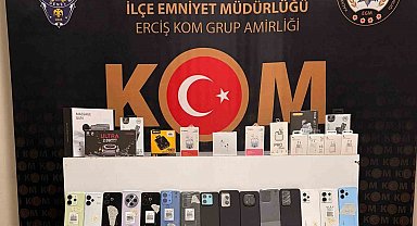 Erciş'te kaçakçılık operasyonu