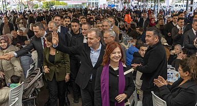 Erdemli'de birlik sofrası: Seçer'den 'Parlayan yıldız Türkiye' vurgusu