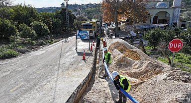 Erdemli'de su altyapısı yenilendi, mahalle kesintisiz suya kavuştu