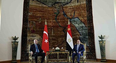 Erdoğan, Sisi ile görüştü