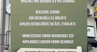Ereğli'de ücretsiz diyetisyen desteği ve vücut analizi etkinliği