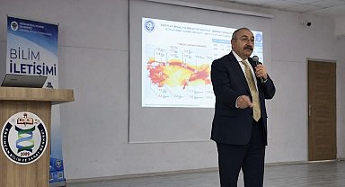 Erzincan'da deprem bilincini artırmaya yönelik konferans düzenlendi