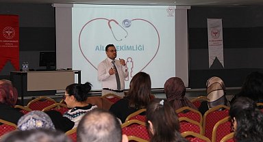 Erzincan'da sağlık eğitim programı düzenlendi