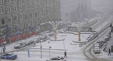Erzurum'da kar sebebiyle 312 köyün yolu kapalı