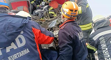 Erzurum'da zincirleme trafik kazası: 20 yaralı