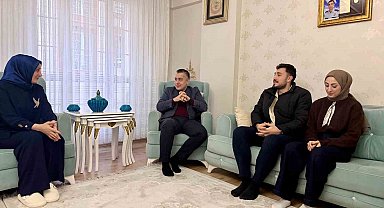 Esenyurt'ta Başkan Vekili Can Aksoy, ilk iftarını şehit ailesiyle açtı