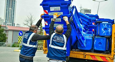 Esenyurt'ta geri dönüşüm çalışmaları yaygınlaşarak sürüyor